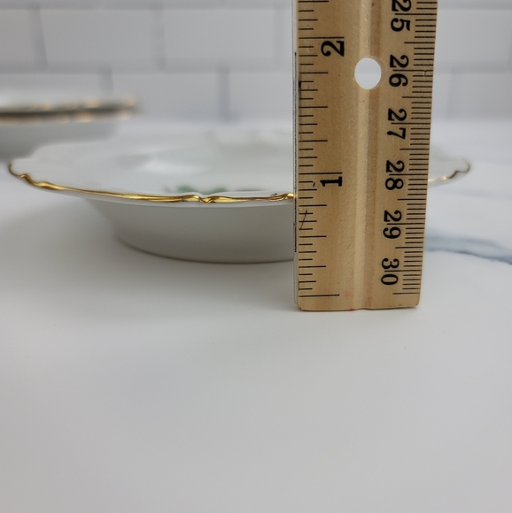 (3) 1950's Western Germany Porcelain Ashtrays - Picture 10 of 15